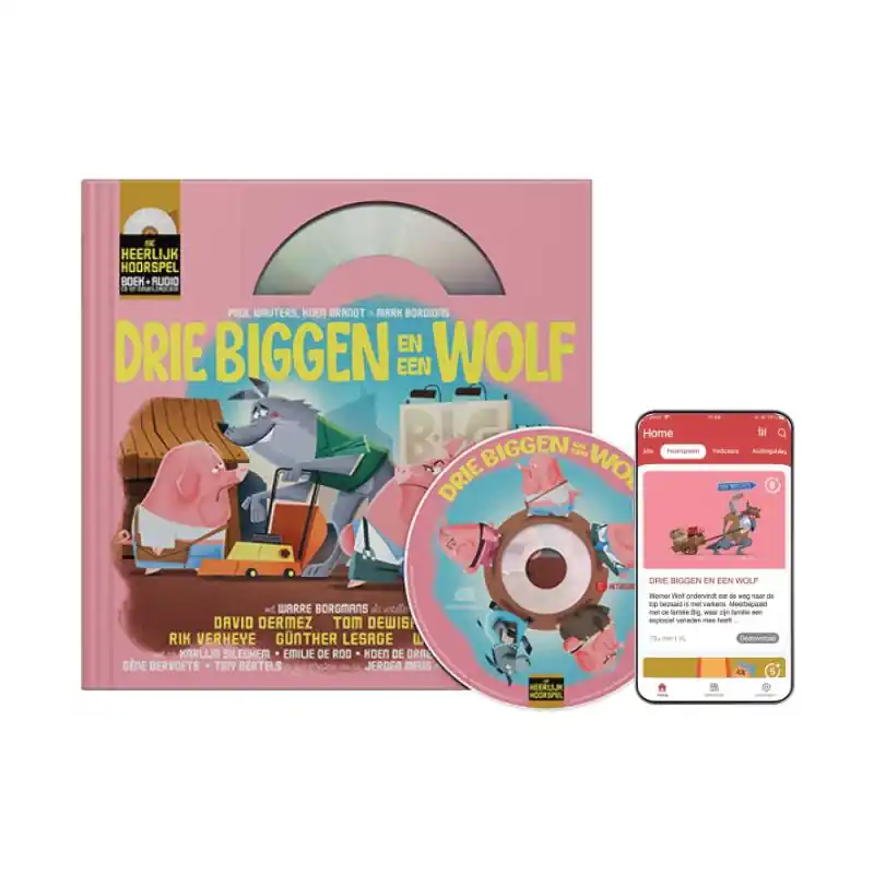 Bestel Nu Drie Biggen en een Wolf