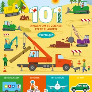 101 dingen om te zoeken en te plakken: voertuigen Alleen Vandaag