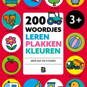 200 woordjes leren, plakken en kleuren Fabrieksprijs