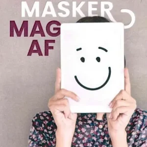 Rechtstreeks Van De Fabrikant Het masker mag af / folder / set 25