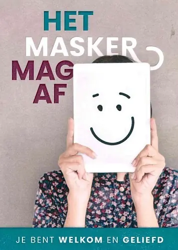 Rechtstreeks Van De Fabrikant Het masker mag af / folder / set 25