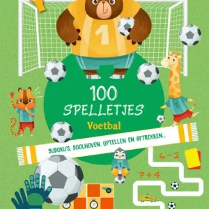 100 spelletjes Voetbal – 6+ Beperkt Aanbod